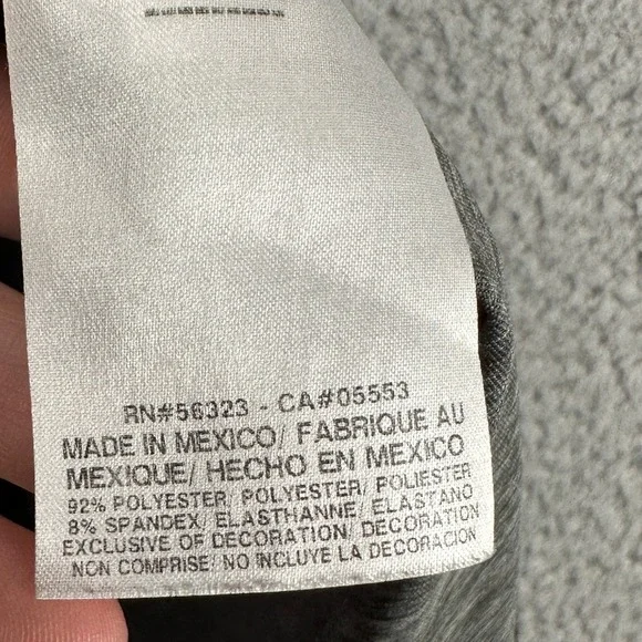Nike Pro Dri-Fit Tank Top Shirt Men Medium Gray Fitted Sleeveless Stretch Swoosh